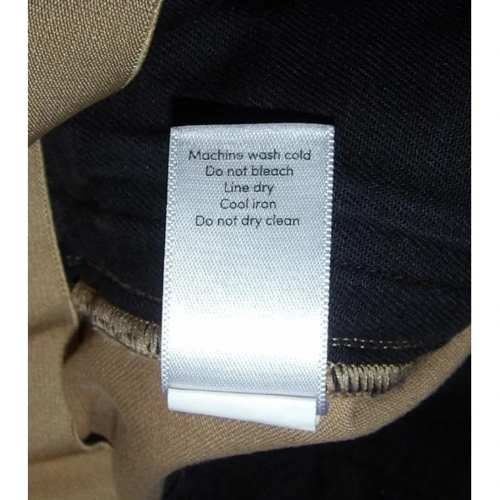 HILL CITY Stretch Straight Leg Khaki EVERYDAY Chino Pants Men's 33 X 30